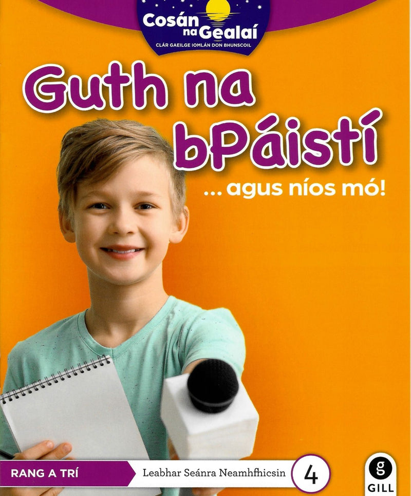 Cosán na Gealaí - 3rd Class - Non-Fiction Reader 4 by Gill Education on Schoolbooks.ie