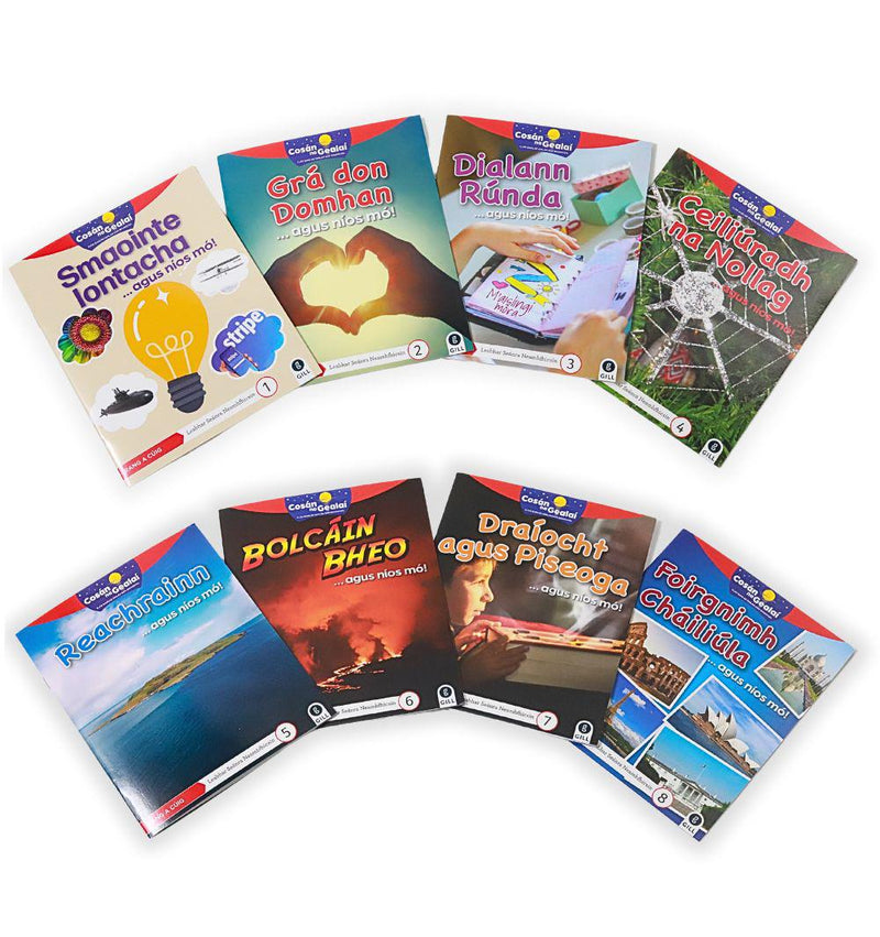 Cosán na Gealaí - 5th Class - Non-Fiction Reader Pack by Gill Education on Schoolbooks.ie