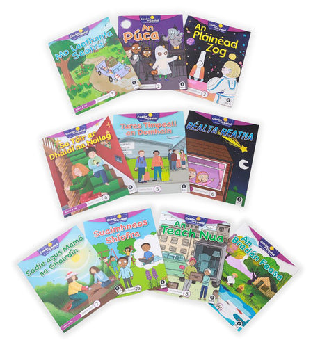 Cosán na Gealaí - 3rd Class - Fiction Reader Pack by Gill Education on Schoolbooks.ie