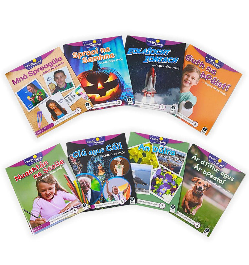 Cosán na Gealaí - 3rd Class - Non-Fiction Reader Pack by Gill Education on Schoolbooks.ie