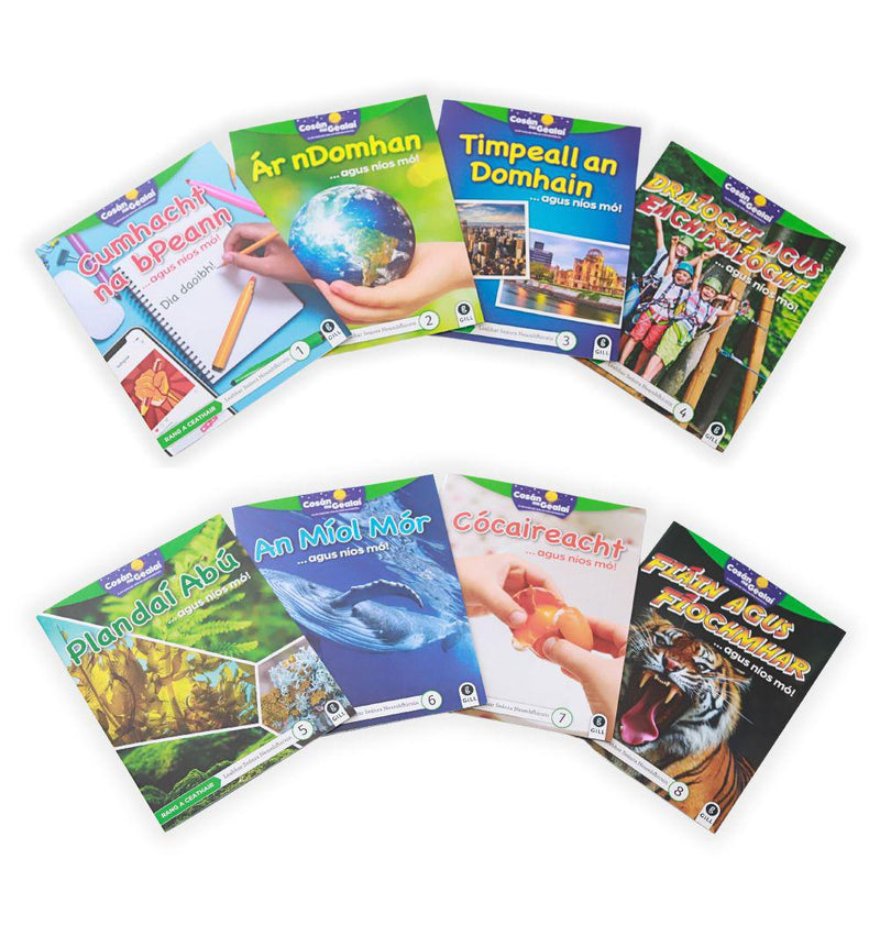 Cosán na Gealaí - 4th Class - Non-Fiction Reader Pack by Gill Education on Schoolbooks.ie