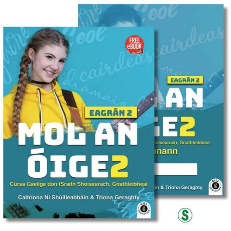 Mol an Óige 2 - Textbook & Workbook Set - 2nd / New Edition (2024) by Gill Education on Schoolbooks.ie