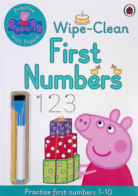 Peppa Pig - Practise with Peppa - Wipe Clean First Numbers by Random House Children's Publishers UK on Schoolbooks.ie