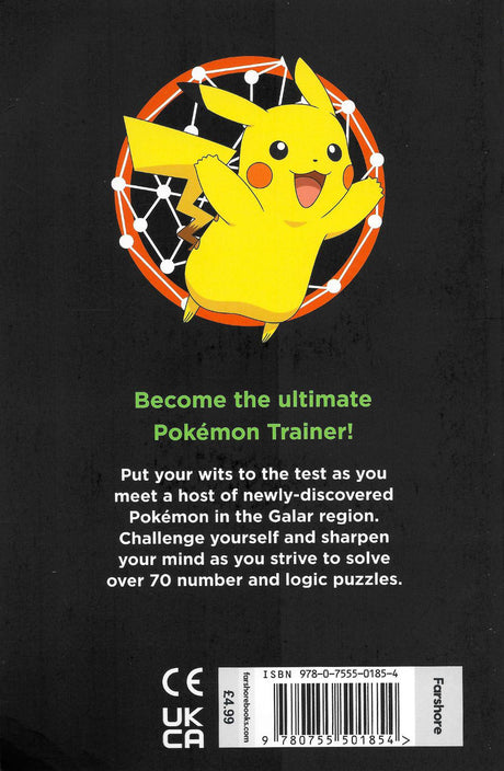 Pokemon Brain Teasers by HarperCollins Publishers on Schoolbooks.ie