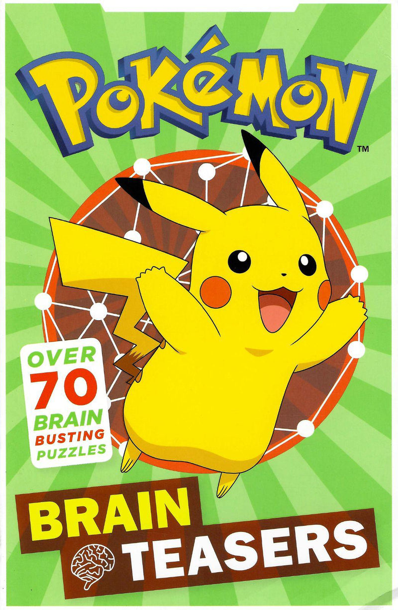 Pokemon Brain Teasers by HarperCollins Publishers on Schoolbooks.ie