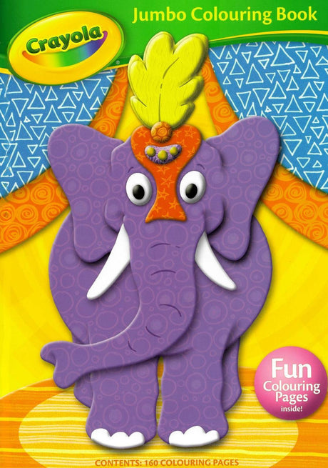 ■ Crayola Jumbo Colouring Activity Book by Crayola on Schoolbooks.ie