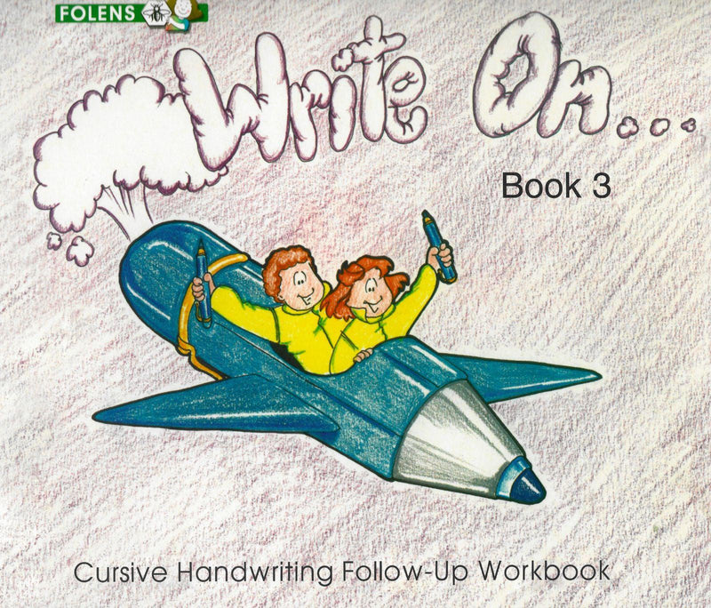 ■ Write On - Book 3: Cursive Handwriting Follow-Up Workbook by Folens on Schoolbooks.ie