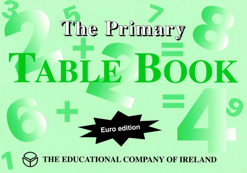 The Primary Table Book - Euro Edition by Edco on Schoolbooks.ie
