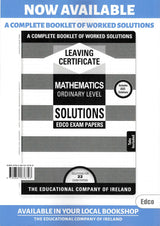 Exam Papers - Leaving Cert - Maths - Ordinary Level - Exam 2026 by Edco on Schoolbooks.ie