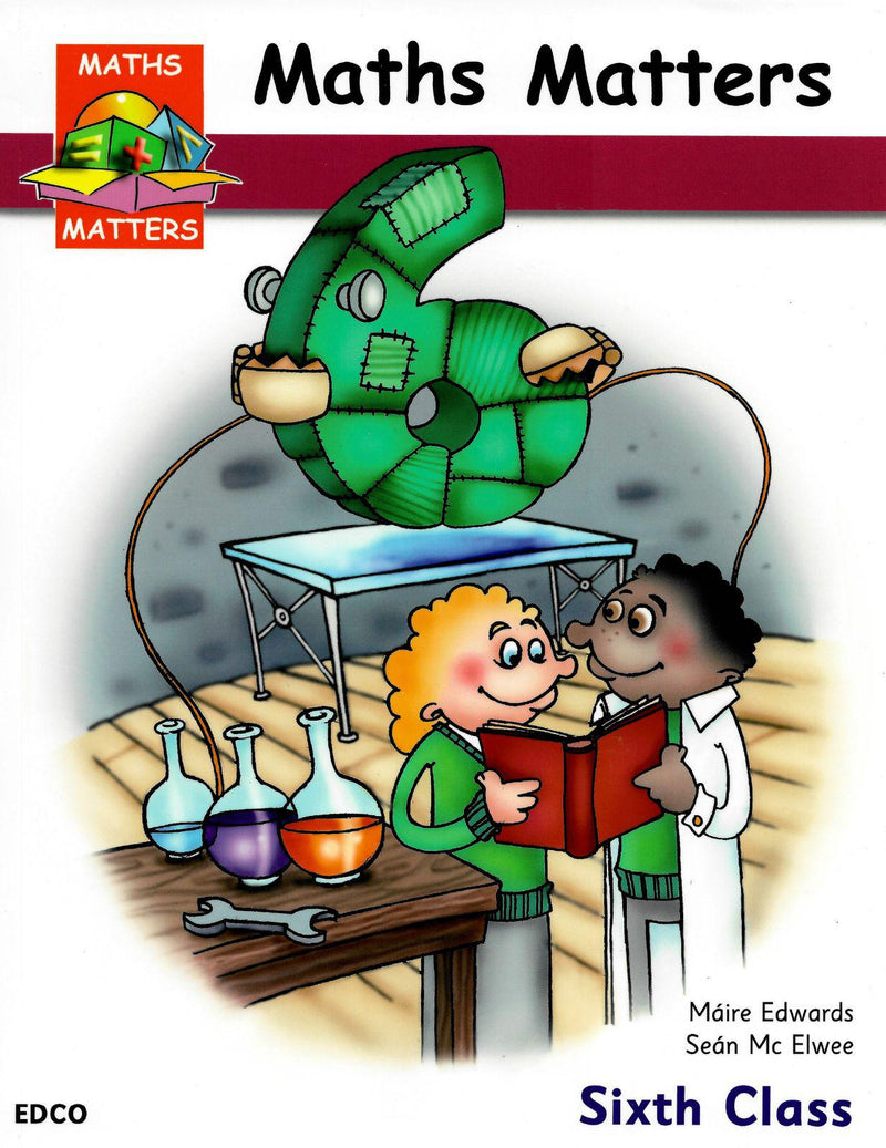 Maths Matters 6 - 6th Class Pupils Book by Edco on Schoolbooks.ie