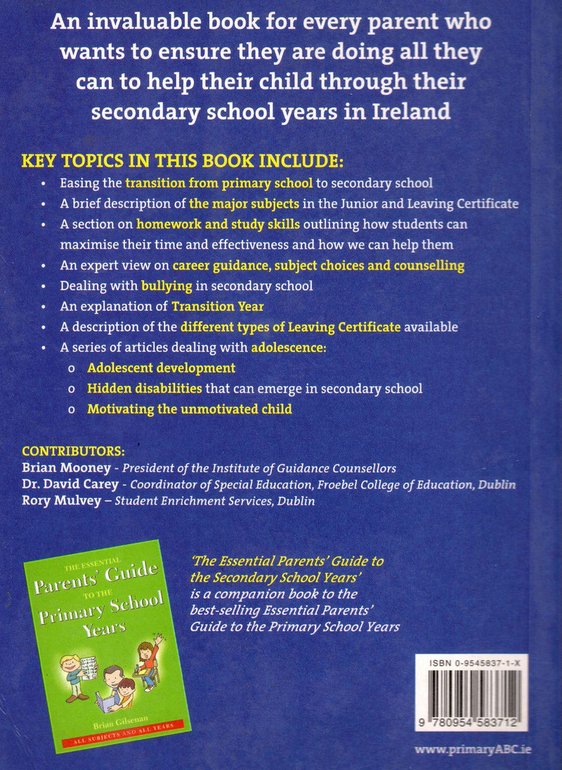 ■ The Essential Parents Guide To The Secondary School Years by Primary ABC on Schoolbooks.ie
