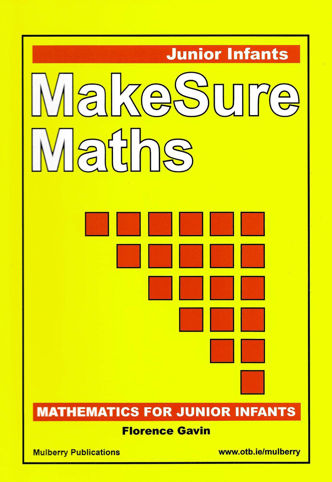 Make Sure Maths: Junior Infants by Outside the Box on Schoolbooks.ie