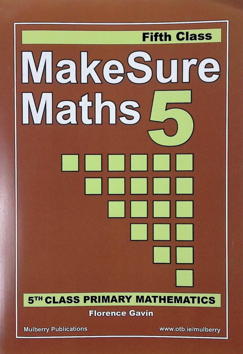 Make Sure Maths 5 by Outside the Box on Schoolbooks.ie
