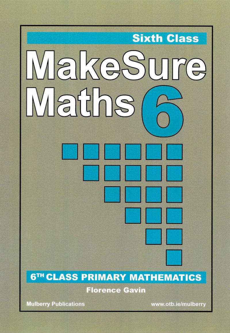 Make Sure Maths 6 by Outside the Box on Schoolbooks.ie