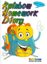 Rainbow Homework Diary by Rainbow Education on Schoolbooks.ie