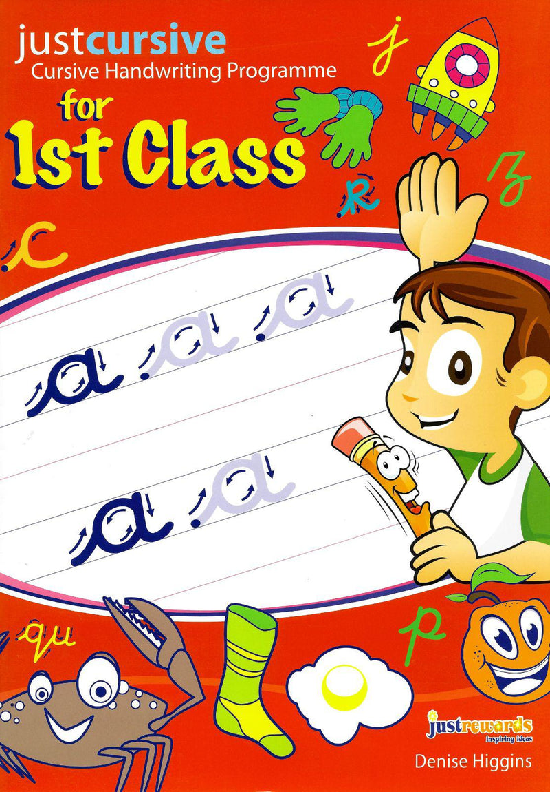 Just Cursive - Handwriting - 1st / First Class by Just Rewards on Schoolbooks.ie