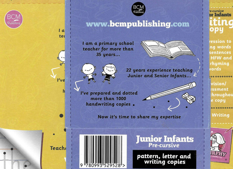 Mrs Murphy's Junior Infants Copies by Edco on Schoolbooks.ie