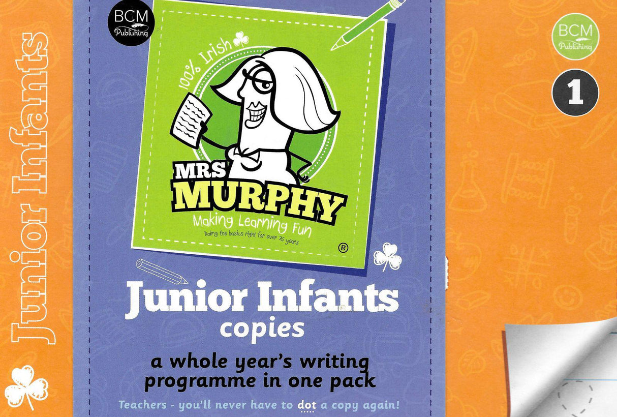 Mrs Murphy's Junior Infants Copies by Edco on Schoolbooks.ie