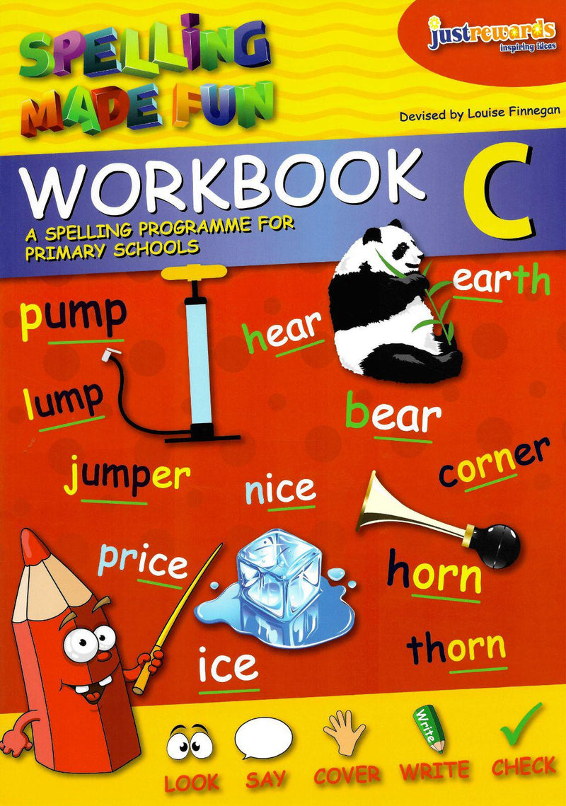 Spelling Made Fun Pupils Workbook C - 2nd Class by Just Rewards on Schoolbooks.ie