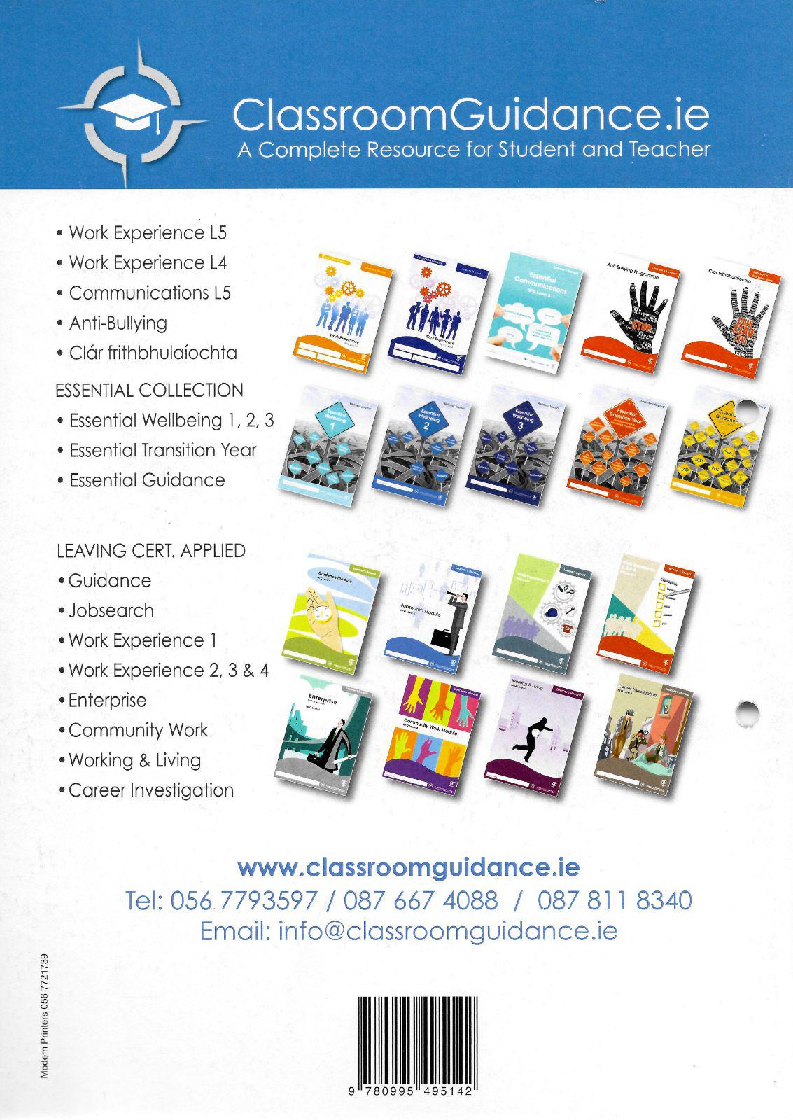 Essential Wellbeing 3 by Classroom Guidance on Schoolbooks.ie