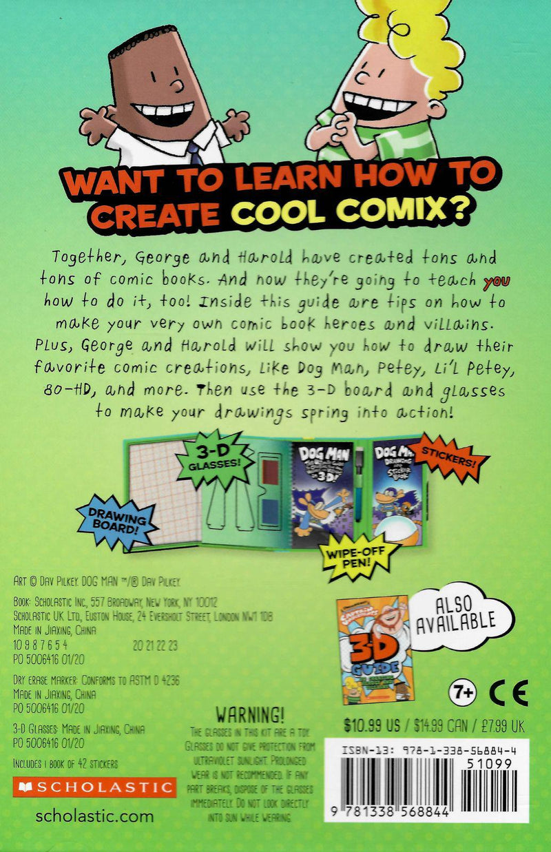 ■ Dog Man: Guide to Creating Comics in 3-D by Scholastic on Schoolbooks.ie