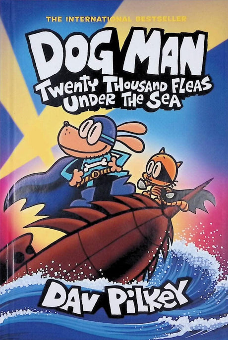 ■ Dog Man - Twenty Thousand Fleas Under the Sea - Hardback - Book 11 by Scholastic on Schoolbooks.ie