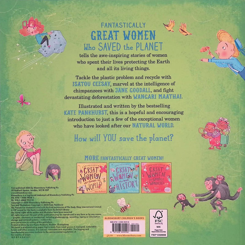 ■ Fantastically Great Women Who Saved the Planet by Bloomsbury Publishing on Schoolbooks.ie