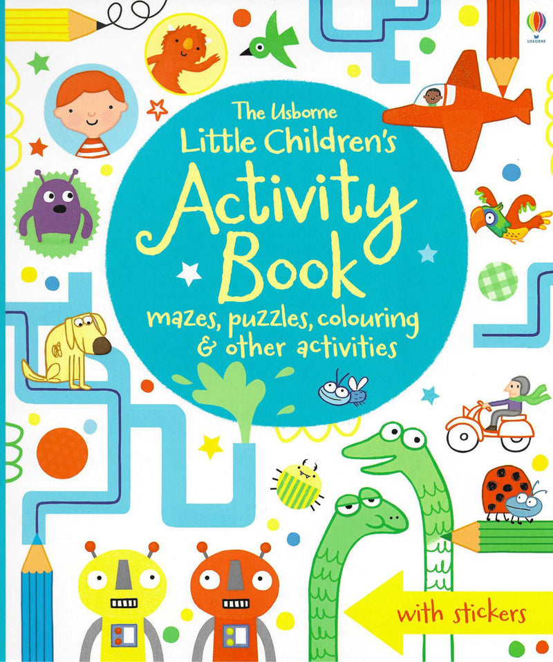 Little Children's Activity Book with Mazes, Puzzles and Colouring by Usborne Publishing Ltd on Schoolbooks.ie