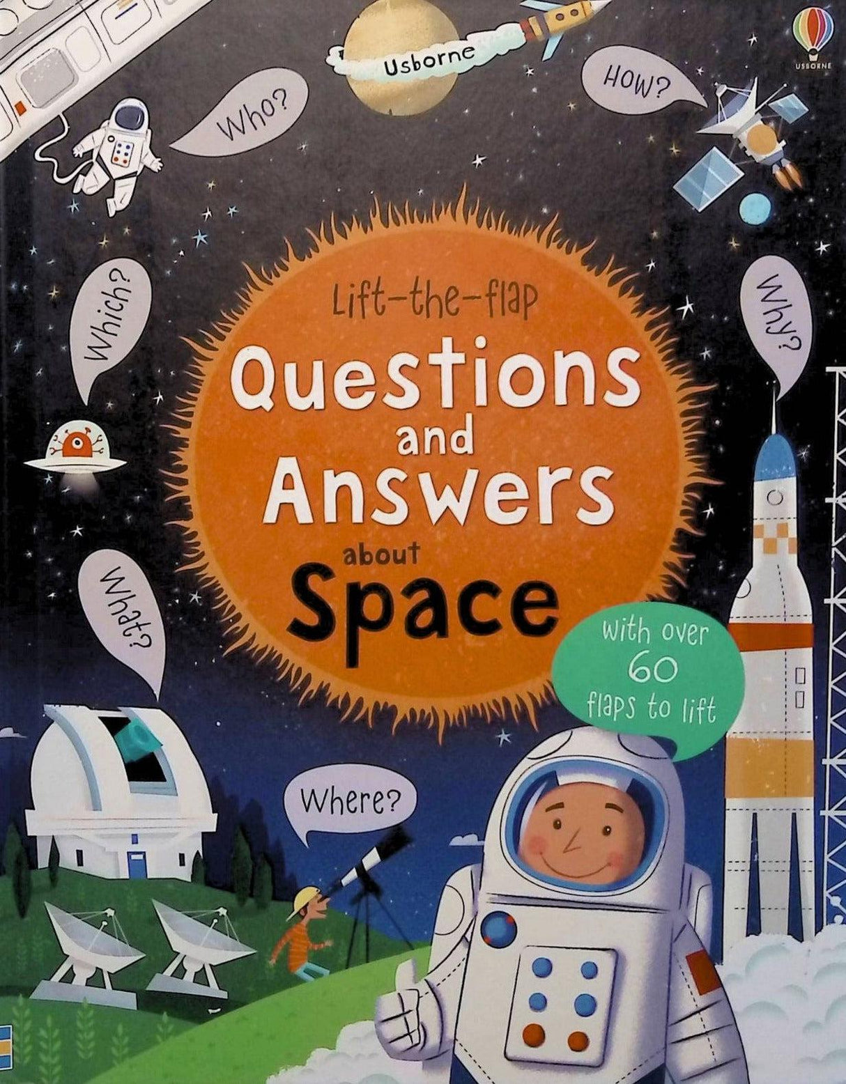 Lift-the-flap Questions and Answers about Space by Usborne Publishing Ltd on Schoolbooks.ie