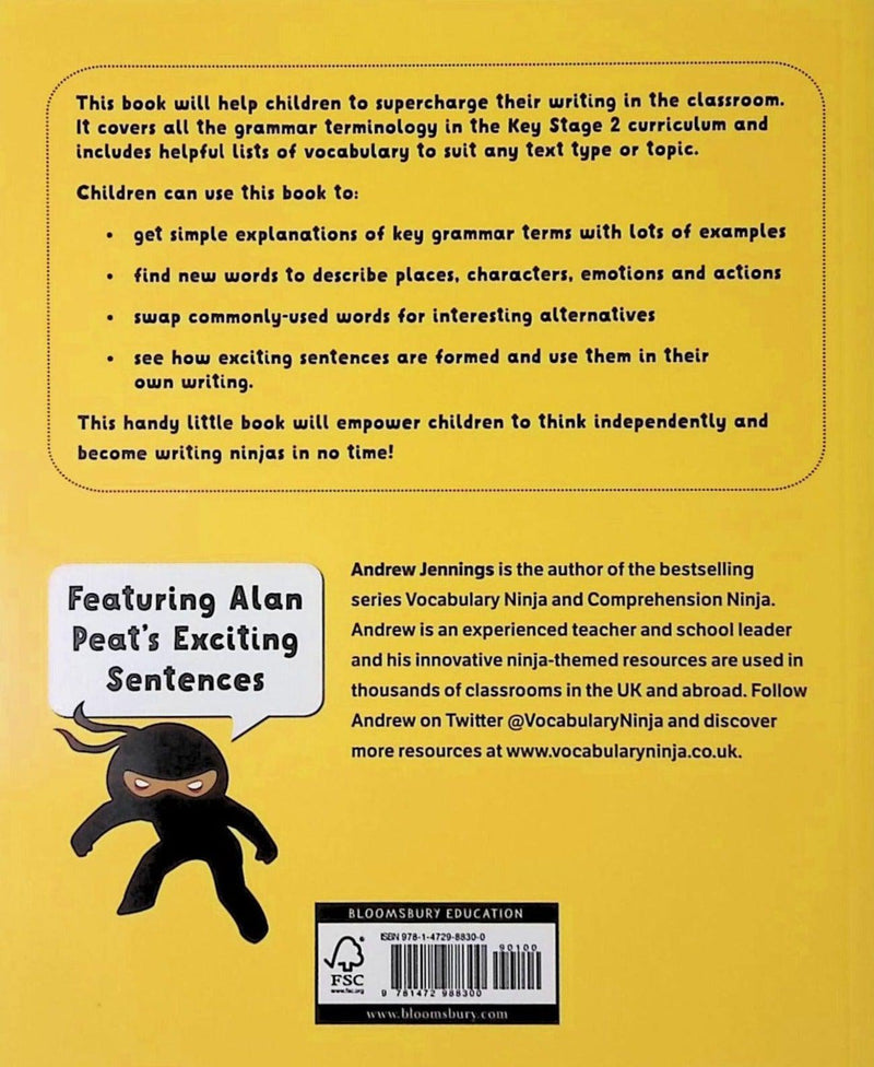 Write Like a Ninja - An essential toolkit for every young writer by Bloomsbury Publishing on Schoolbooks.ie