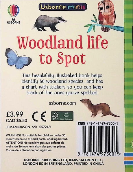 ■ Woodland Life to Spot by Usborne Publishing Ltd on Schoolbooks.ie