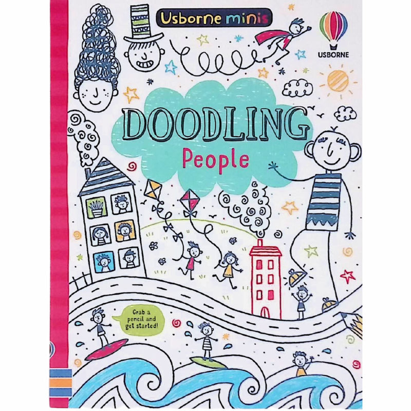 Doodling People by Usborne Publishing Ltd on Schoolbooks.ie