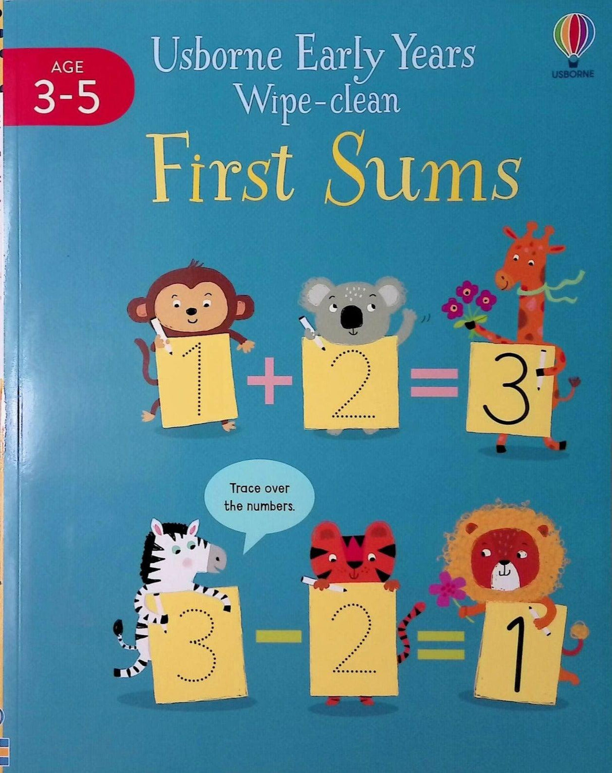 ■ Usborne Early Years - First Sums - Wipe-Clean by Usborne Publishing Ltd on Schoolbooks.ie