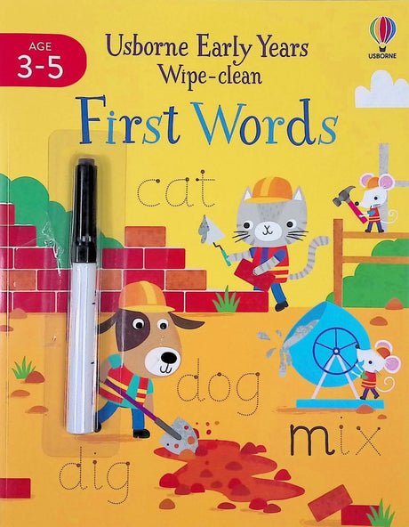 ■ Usborne Early Years - First Words - Wipe-Clean by Usborne Publishing Ltd on Schoolbooks.ie