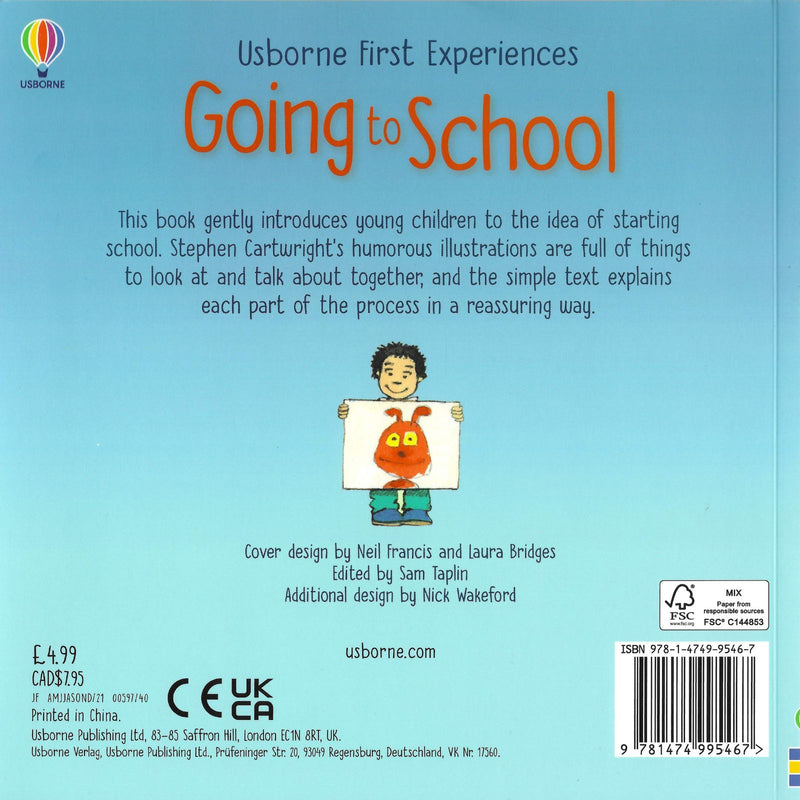 Going to School by Usborne Publishing Ltd on Schoolbooks.ie