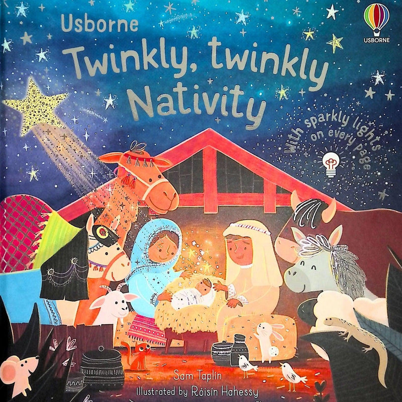 The Twinkly Twinkly Nativity Book by Usborne Publishing Ltd on Schoolbooks.ie