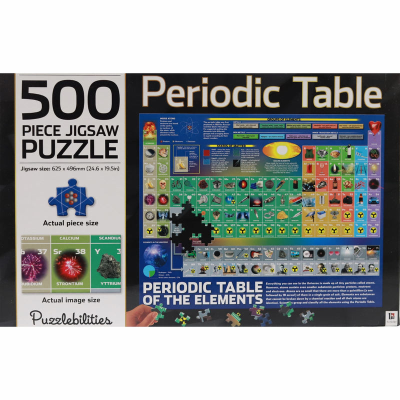 500 Piece Children's Jigsaw - Periodic Table by Hinkler on Schoolbooks.ie