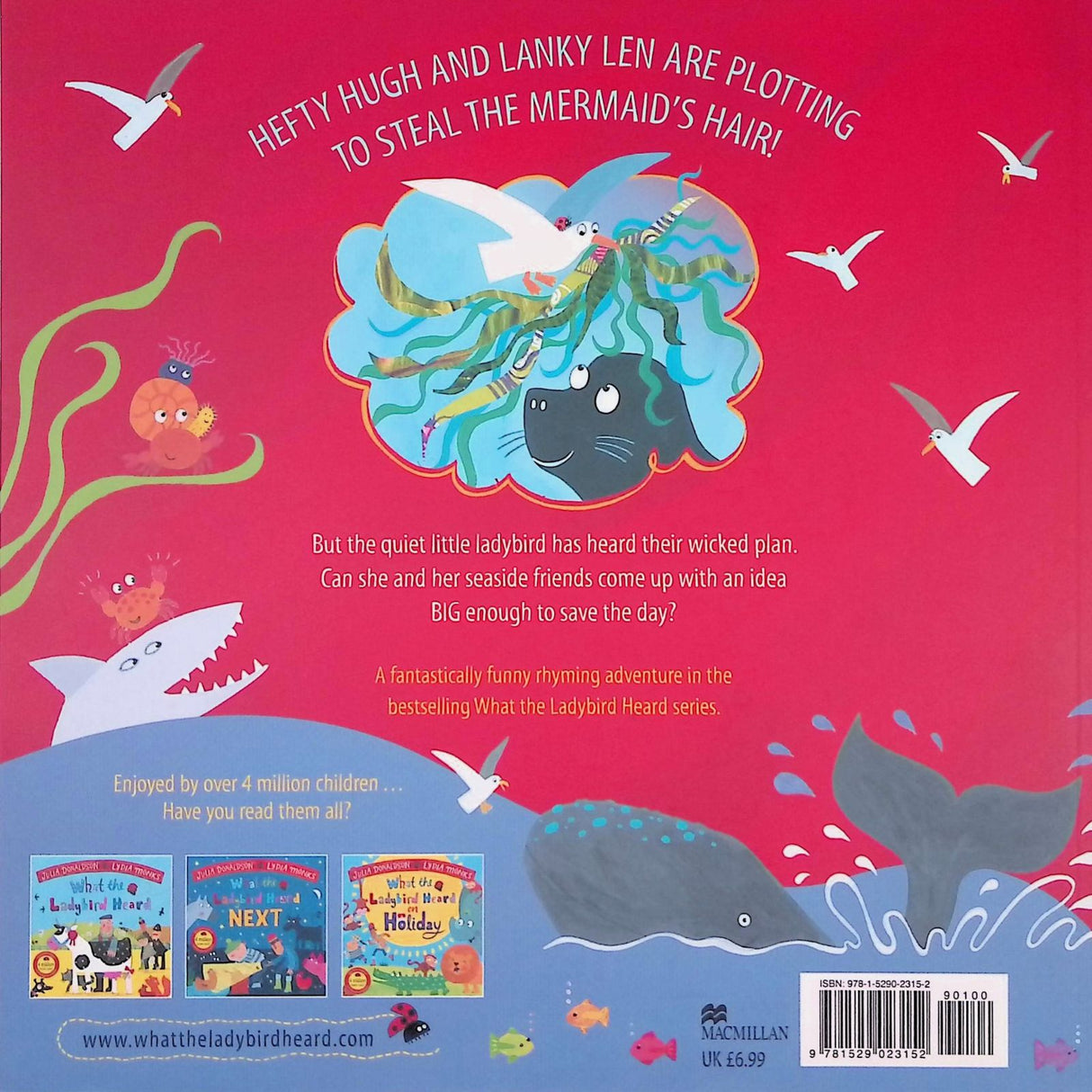 What the Ladybird Heard at the Seaside by Pan Macmillan on Schoolbooks.ie