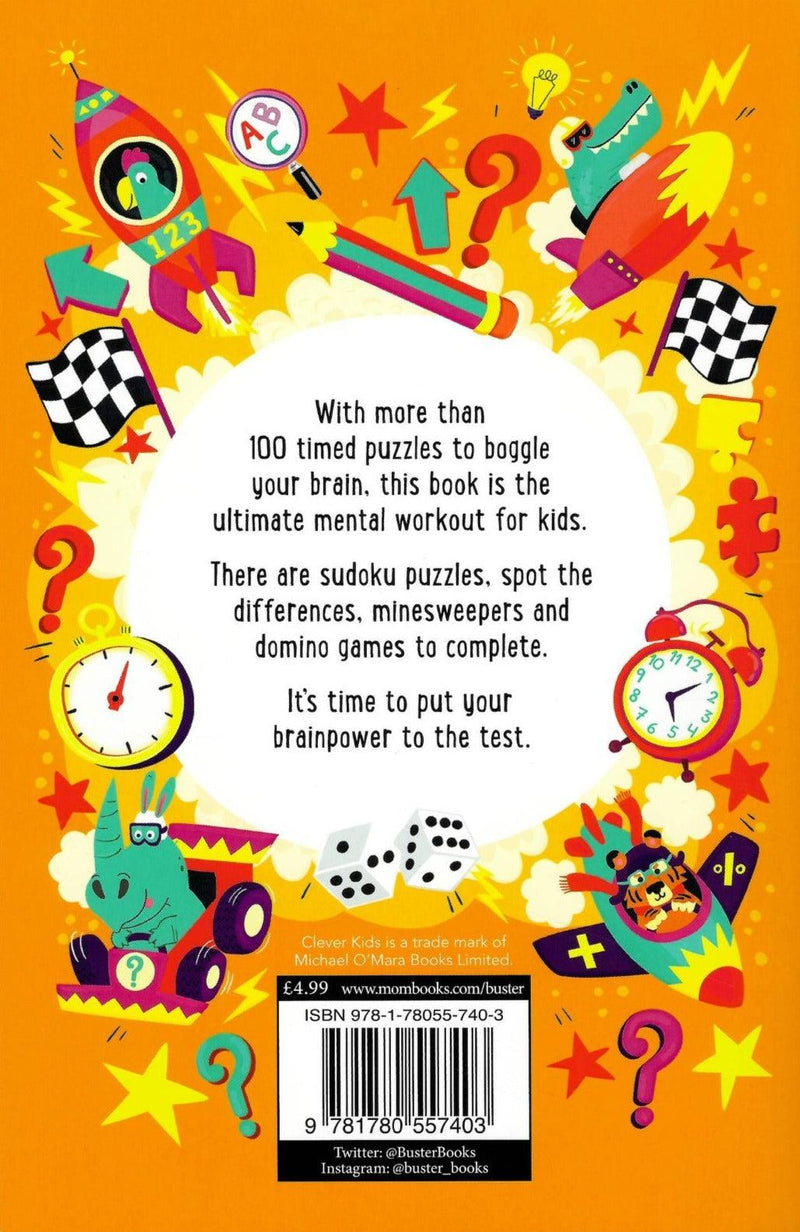 5-Minute Brain Games for Clever Kids by Buster Books on Schoolbooks.ie