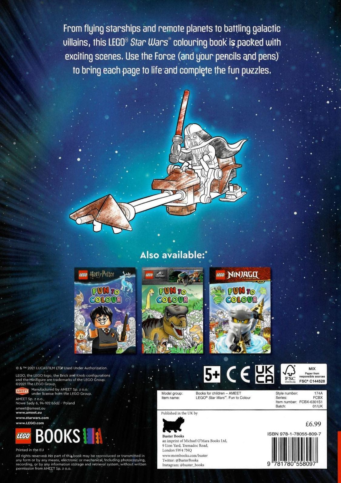 Lego - Star Wars Fun to Colour – Schoolbooks.ie