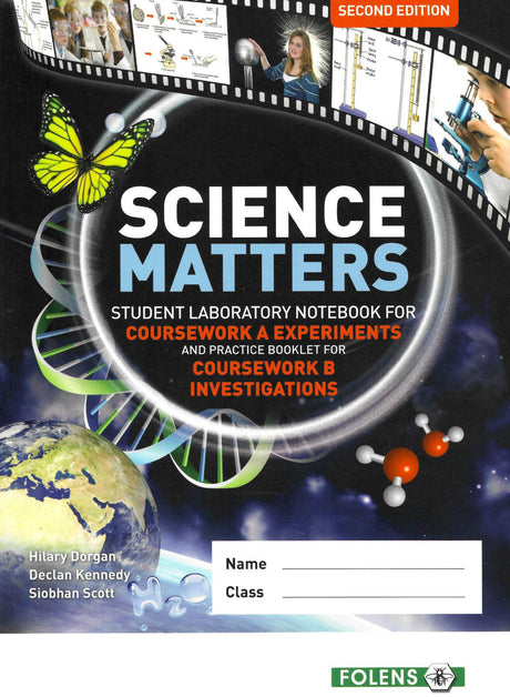 ■ Science Matters - Laboratory Notebook - 2nd Edition by Folens on Schoolbooks.ie