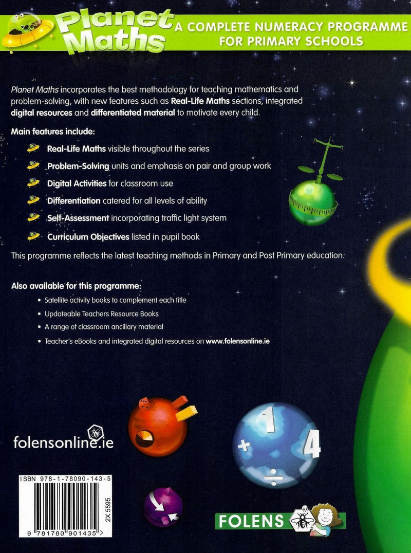 Planet Maths - 5th Class - Textbook by Folens on Schoolbooks.ie
