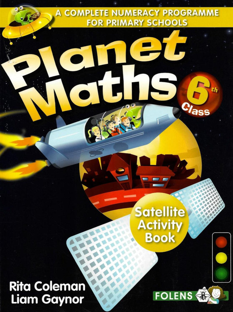 Planet Maths - 6th Class - Satellite Activity Book by Folens on Schoolbooks.ie