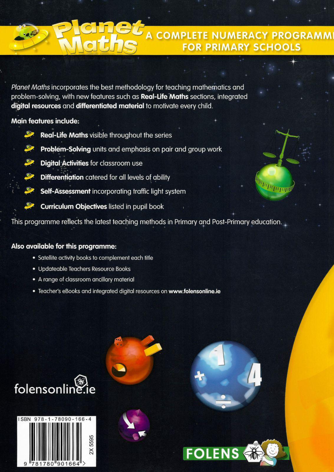 Planet Maths - 1st Class - Textbook by Folens on Schoolbooks.ie