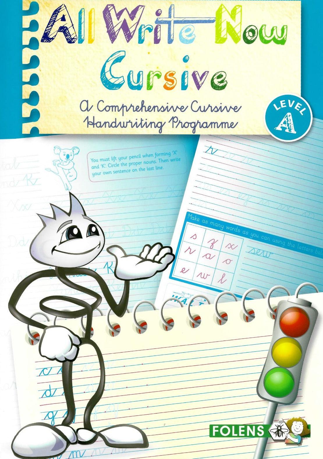 All Write Now Cursive Book A - 3rd Class by Folens on Schoolbooks.ie