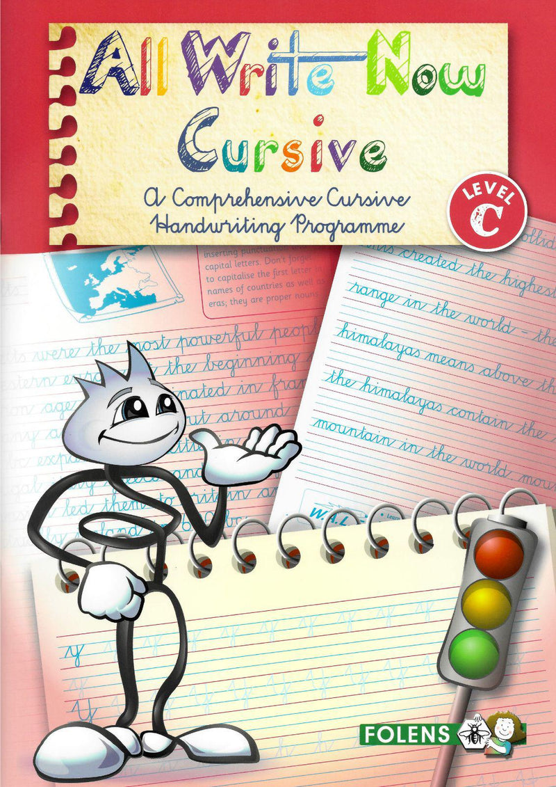 All Write Now Cursive Book C - 5th Class by Folens on Schoolbooks.ie