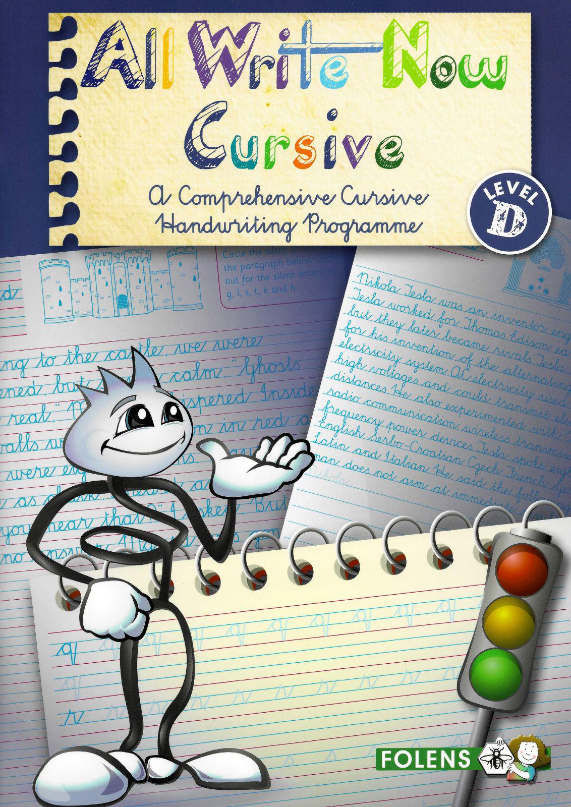 All Write Now Cursive Book D - 6th Class by Folens on Schoolbooks.ie