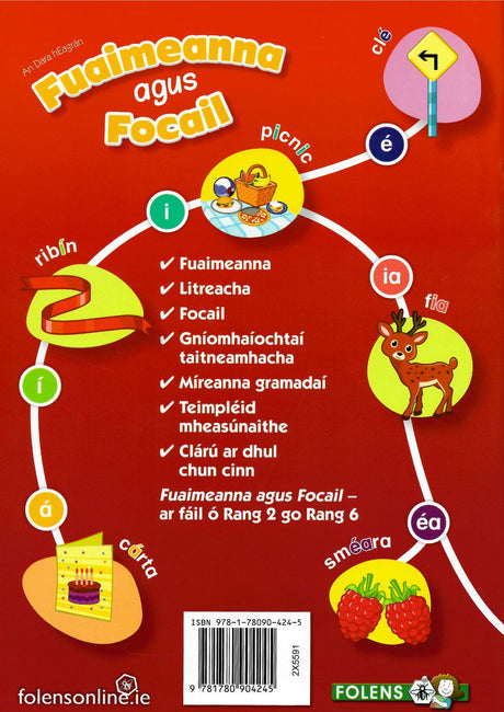 Fuaimeanna agus Focail - 2nd Class - 2nd Edition by Folens on Schoolbooks.ie