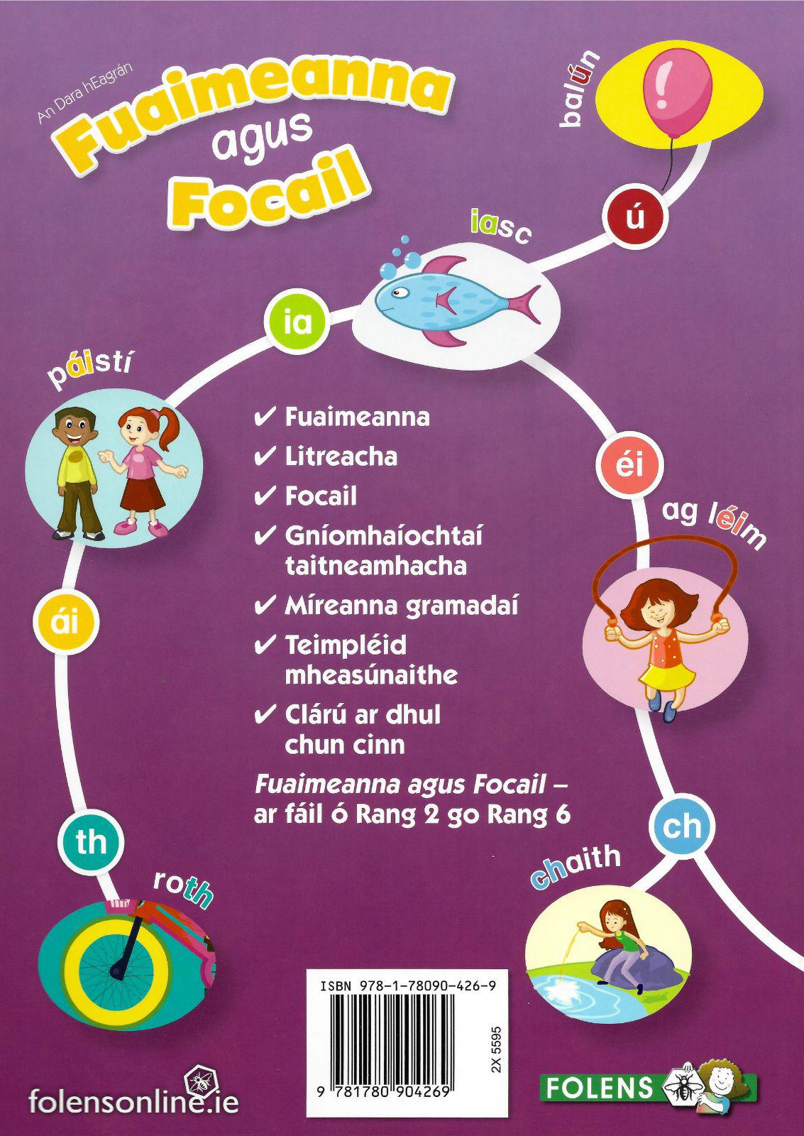 Fuaimeanna agus Focail - 4th Class - 2nd Edition by Folens on Schoolbooks.ie