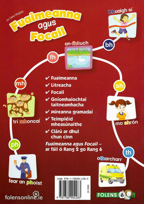 Fuaimeanna agus Focail - 6th Class - 2nd Edition by Folens on Schoolbooks.ie